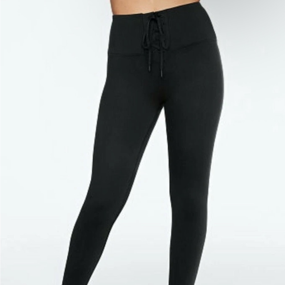 Victoria's Secret PINK Ultimate Sz XL Lace Up Legging Tight
